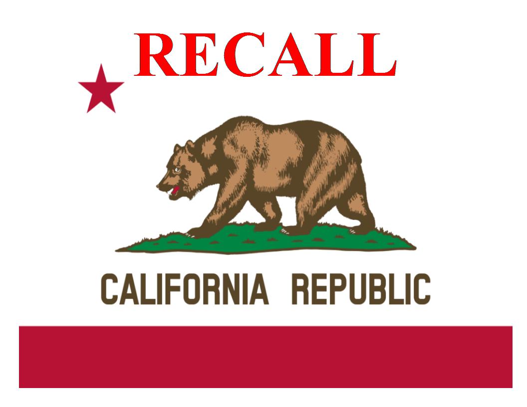 RECALL PETITIONS - Take California Back