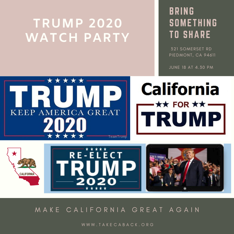 Trump 2020 Oakland Watch Party
