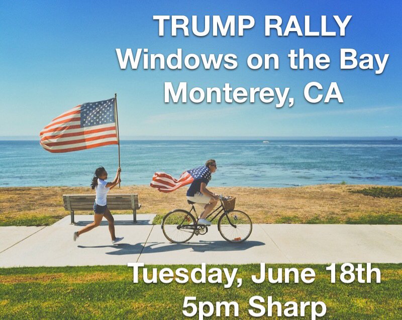 Trump 2020 Re-election Monterey Rally
