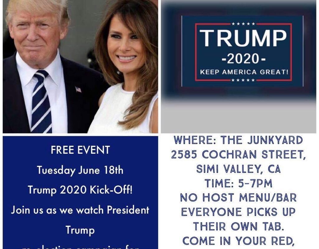 Trump 2020 Simi Valley Watch Party