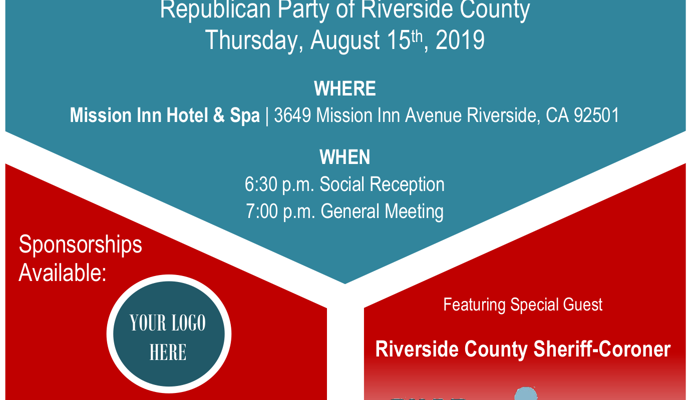 Riverside Republicans Members Meeting